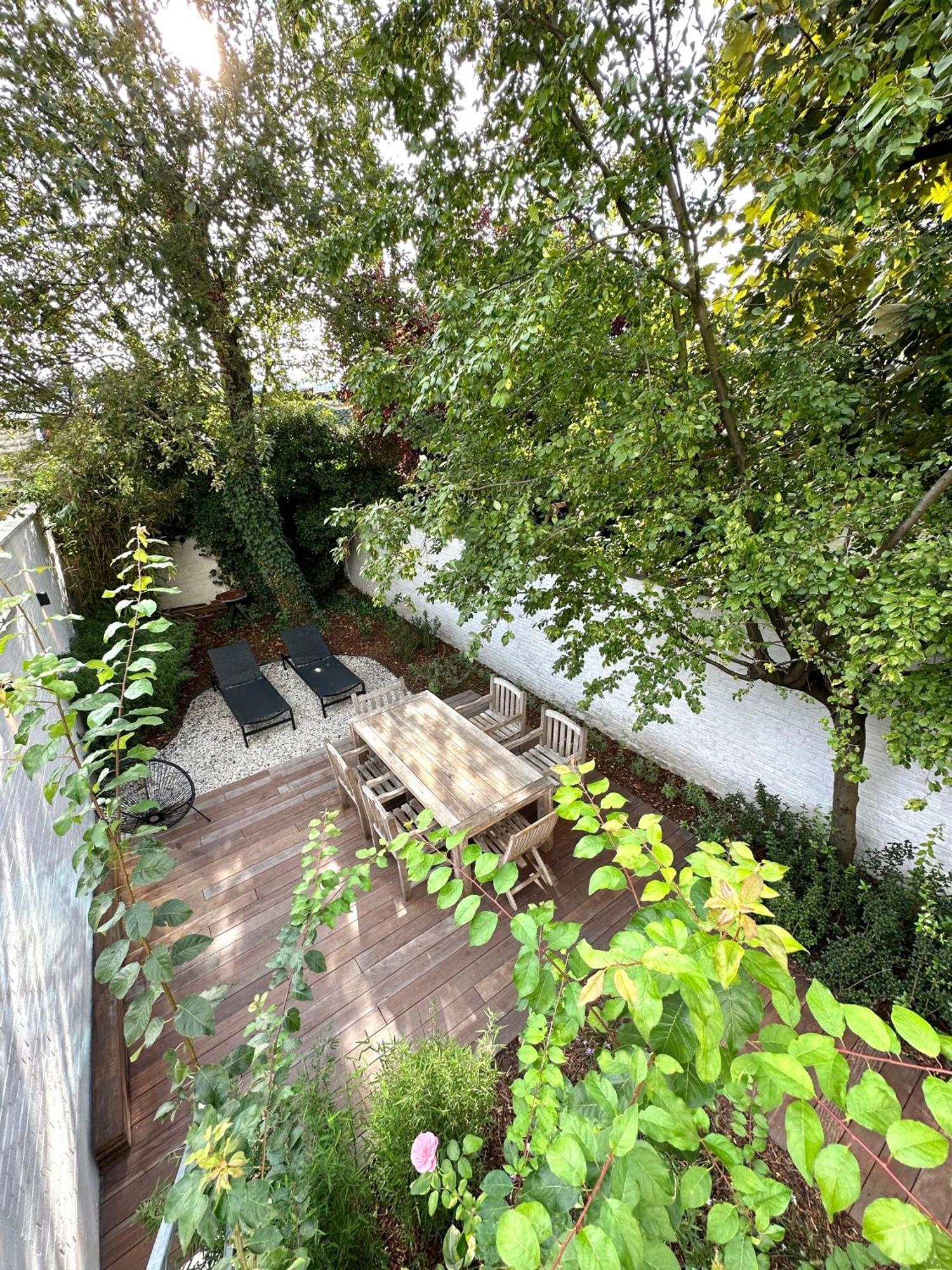 Luxury Apartment With Cosy Garden! Gante Exterior foto